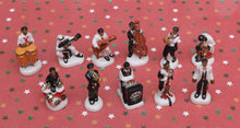 Load image into Gallery viewer, Jazz Band Musician Ornament - Conga Drums - 12th Scale Vintage Decoration for Dollhouse