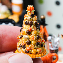 Load image into Gallery viewer, French Croquembouche for Autumn / Fall / Thanksgiving - Miniature Food
