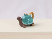 Load image into Gallery viewer, Series of Cute Animal Porcelain Teapots - Fèves - 12th scale Miniature Dollhouse Accessorie