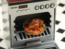 Load image into Gallery viewer, Roast Chicken Dish with Autumn Vegetables - Handmade miniature food