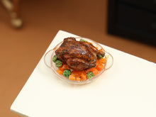 Load image into Gallery viewer, Roast Chicken Dish with Autumn Vegetables - Handmade miniature food