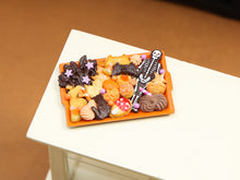 Load image into Gallery viewer, Halloween Treats Tray - Handmade Miniature Food