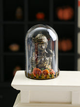 Load image into Gallery viewer, Bust of Elegant Lady and Butterflies, Under Removable Glass Dome - 1:12 Scale Miniature Decoration for Dollhouses