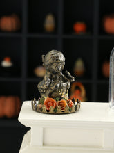 Load image into Gallery viewer, Bust of Elegant Lady and Butterflies, Under Removable Glass Dome - 1:12 Scale Miniature Decoration for Dollhouses