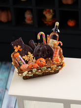 Load image into Gallery viewer, Beautiful Luxurious Halloween Hamper - 1:12 Scale Miniature Decoration for Dollhouses