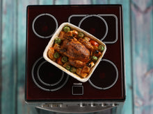 Load image into Gallery viewer, Roast Chicken and Vegetables - 1:12 Scale Miniature Decoration for Dollhouses