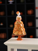 Load image into Gallery viewer, Autumn Marquise Cake &quot;Penelope&quot; - Handmade Miniature Dollhouse Food