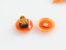 Load image into Gallery viewer, Halloween Dessert and Decorative Plate - Brownie - Handmade Miniature Food