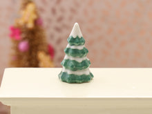 Load image into Gallery viewer, Porcelain Christmas Tree - Miniature Dollhouse Decoration in 12th Scale