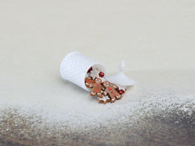 Load image into Gallery viewer, Spilt Jar of Gingerbread Men and Stars  - 12th Scale Dollhouse Miniature Food
