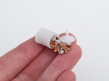 Load image into Gallery viewer, Spilt Jar of Gingerbread Men and Stars  - 12th Scale Dollhouse Miniature Food