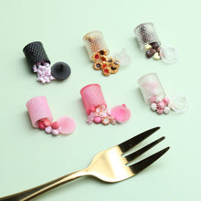 Load image into Gallery viewer, Spilt Jar of Butter Cookies - Handmade Miniature Dollhouse Food