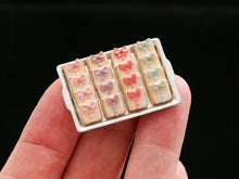 Load image into Gallery viewer, Gift Package Decorated Butter Cookies  - Handmade Miniature Dollhouse Food
