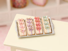 Load image into Gallery viewer, Gift Package Decorated Butter Cookies  - Handmade Miniature Dollhouse Food