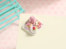 Load image into Gallery viewer, Selection of Pink French Patisseries - Handmade miniature dollhouse food