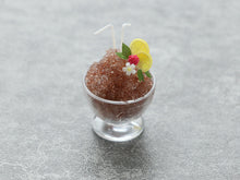 Load image into Gallery viewer, Large Coke Slushy / Granité for Two - Summer Drinks - Handmade Miniature Dollhouse Food