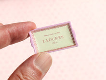 Load image into Gallery viewer, Pink and Green Ladurée Decorative Tray  - OOAK 12th Scale Dollhouse Miniature