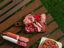 Load image into Gallery viewer, Charcuterie Board - Handmade 12th Scale Dollhouse Miniature