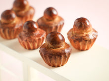 Load image into Gallery viewer, Brioche Parisienne - Handmade Miniature Food in 12th Scale