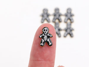 Skeleton Cookie - Individual Cookie to Create Your Own Displays - Handmade Miniature Food