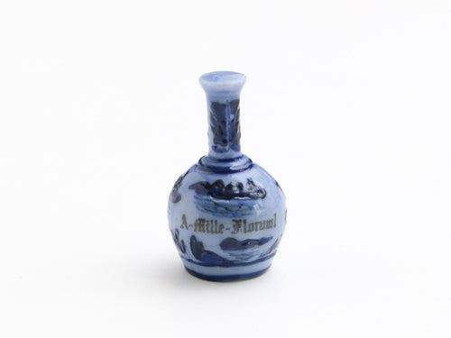 Porcelain Apothecary Jar (F) For Halloween - Dollhouse Miniature Decoration