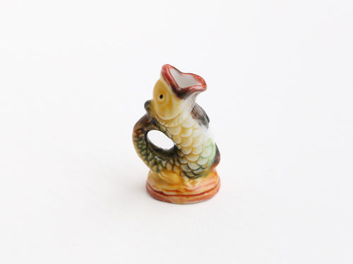 Animal Vase - Fish - Dollhouse Miniature Decoration