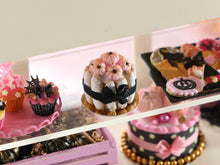 Load image into Gallery viewer, Pink Pumpkin Charlotte Dessert - Handmade Miniature Food