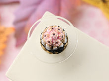 Load image into Gallery viewer, Pink Pumpkin Charlotte Dessert - Handmade Miniature Food