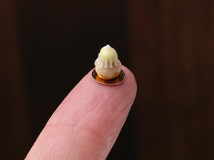 French Religieuse Pastries with Glow-in-the-Dark Icing - Handmade Miniature Food