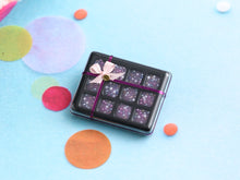 Load image into Gallery viewer, Gift Box of Turkish Delight / Loukoum - Handmade Miniature Food in 12th Scale