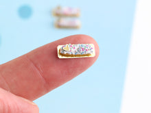 Load image into Gallery viewer, French Eclairs with Sprinkles - Handmade Miniature Food in 12th Scale