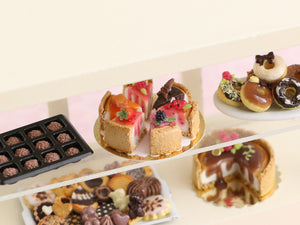Cheesecake Sampler - 6 Delicious Slices - Handmade Miniature Food for Dollhouses