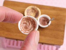 Load image into Gallery viewer, Set of Three &quot;Dirty&quot; Mixing Bowls - Handmade Miniature Food for Dollhouses