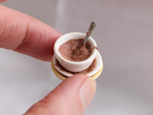 Load image into Gallery viewer, Set of Three &quot;Dirty&quot; Mixing Bowls - Handmade Miniature Food for Dollhouses