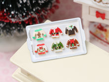 Load image into Gallery viewer, Novelty Christmas Sweater Cookies Display B - Handmade Miniature Food