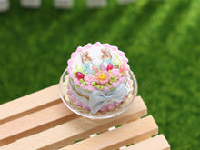 Load image into Gallery viewer, Peter Rabbit Easter Cake - OOAK - Dollhouse Miniature