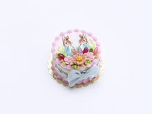 Load image into Gallery viewer, Peter Rabbit Easter Cake - OOAK - Dollhouse Miniature