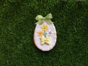 Three 'Big' Easter Egg Cookies - OOAK - Dollhouse Miniature