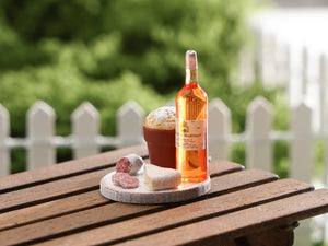 French Wine, Cheese & Saucisson Board - Handmade Miniature Dollhouse Food