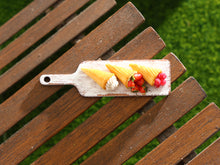 Load image into Gallery viewer, Fruit Cone Desserts - Handmade Miniature Dollhouse Food