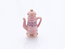 Load image into Gallery viewer, Whimsical Teapots - Tall Pink, Bed, Pink &amp; Gold, Jukebox - Dollhouse Miniature Decoration