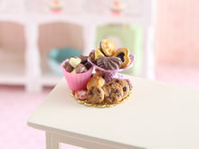 Load image into Gallery viewer, Chocolate Treats - Handmade miniature dollhouse food in 12th scale