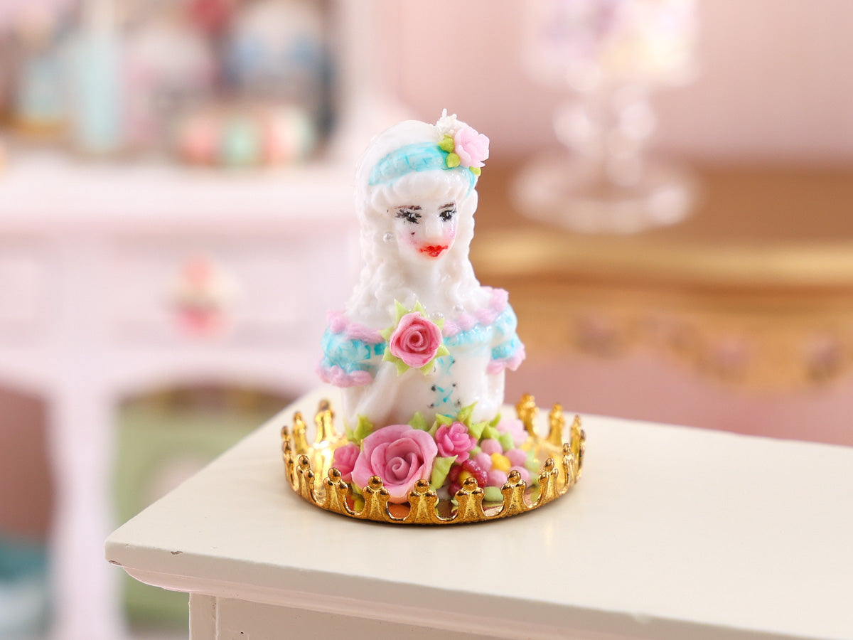 Marie-Antoinette Bust for Spring - 1:12 Scale Handmade Miniature ...