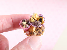 Load image into Gallery viewer, Chocolate Treats - Handmade miniature dollhouse food in 12th scale