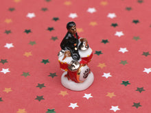 Load image into Gallery viewer, Jazz Band Musician Ornament - Drums - 12th Scale Vintage Decoration for Dollhouse