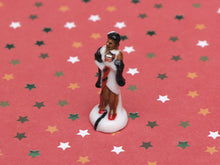 Load image into Gallery viewer, Jazz Band Musician Ornament - Lady Sings The Blues - 12th Scale Vintage Decoration for Dollhouse