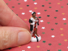 Load image into Gallery viewer, Jazz Band Musician Ornament - Lady Sings The Blues - 12th Scale Vintage Decoration for Dollhouse