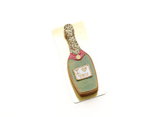 Load image into Gallery viewer, Bottle of Champagne Millefeuille Sablé 2024 (Customisable) - 12th Scale Miniature Food