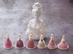 French Marquise Cake in Pink - Candice - Handmade Miniature Food