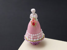 Load image into Gallery viewer, French Marquise Cake in Pink - Elisabeth - Handmade Miniature Food